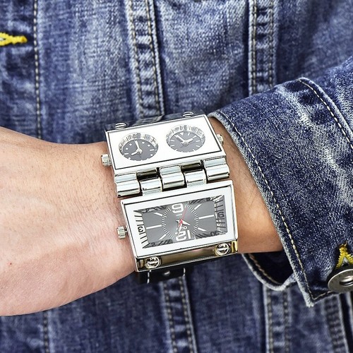 Orologio oulm uomo grande - uomo,