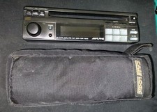 Alpine 7803s ultra rara piastra frontale classica con pulsante di ghiaccio con custodia