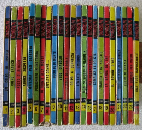 Lotto diabolik anno - lotto,