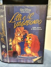 VHS "LILLI E IL VAGABONDO" - WALT DISNEY - ORIGINALE 100% - ED. Ottobre 1990
