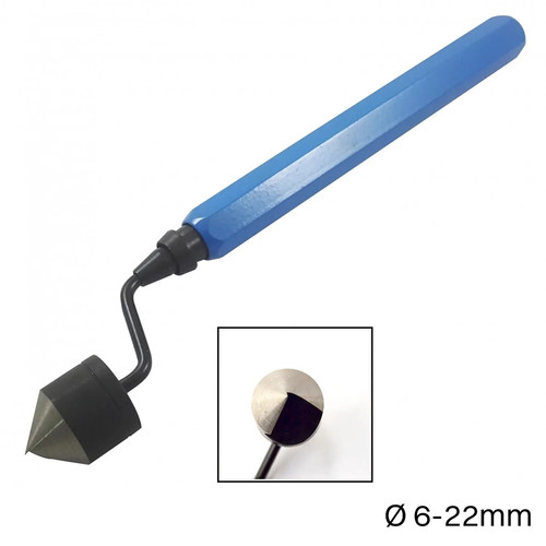 Sbavatore per tubo rame - , a