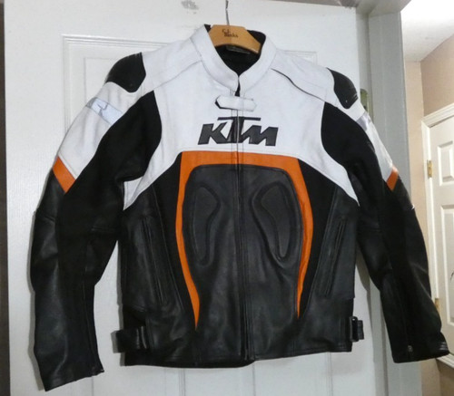 Giacca pelle ktm racing - giacca, nuova