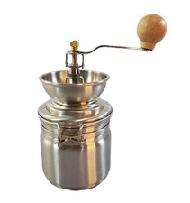 Macinacaffè Manuale Inox 4"Dx8"H