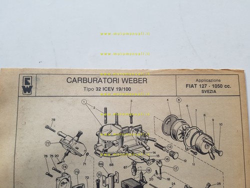 Weber carburatore icev - weber,