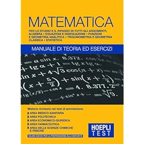 Hoepli test matematica - test.,