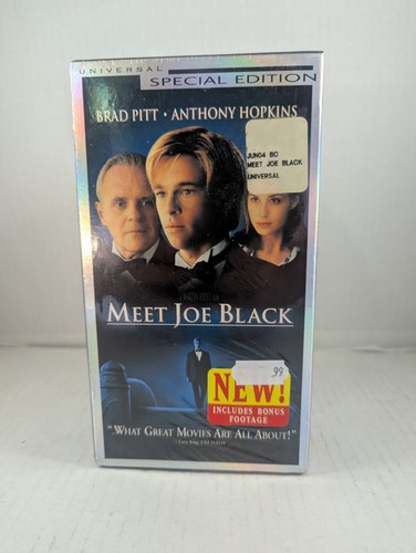 Meet joe black vhs 1999 - joe, (vhs,