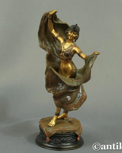 Statua donna bronzo - , ballerina