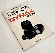 Libro Minolta Dynax 500 si di Renè Bouillot edizioni VM