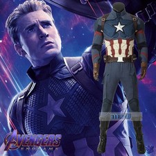 Avengers 4 Endgame Steven Rogers Capitan America Costume Cosplay Costume Scarpa