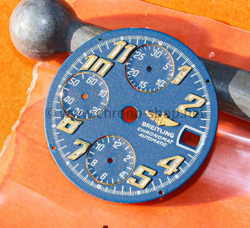 Breitling vintage cadran - vintage, bleu