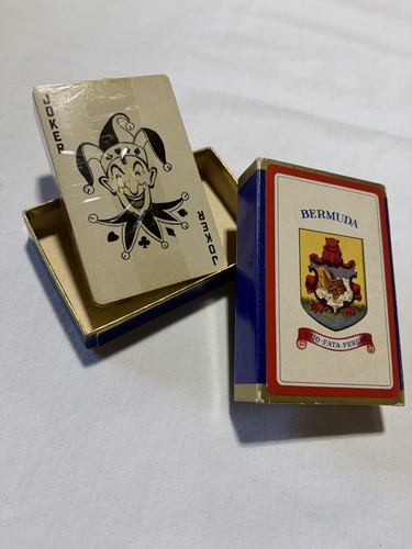 Bermuda carte gioco vintage - bermuda,