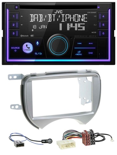 Jvc mp3 usb 2din - usb, dab