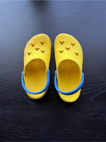 Zoccoli crocs topolino gialli - topolino,