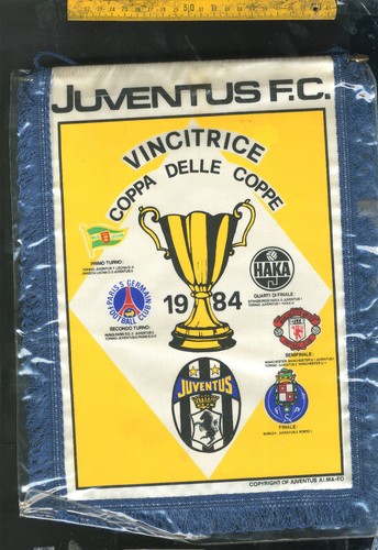 Gagliardetto calcio juventus - gagliardetto,