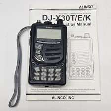 Scanner ricevitore banda larga portatile Alinco DJ-X30T AM/FM/WFM/SSB/CW TESTATO FUNZIONANTE