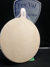 TAGLIERE TONDO LEGNO CON