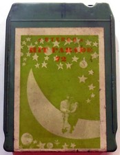 CARTRIDGE TRACK TAPE CASSETTA STEREO 8 HITPARADE 72 NOMADI GENS BEE GEES BAKER