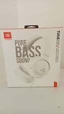 JBL TUNE 500 T500 CUFFIE CON FILO ON-EAR JACK 3.5" CON COMANDI E MICROFONO BIANC