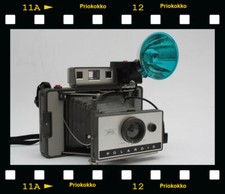Polaroid 320 con flash 268 Vintage in confezione originale fondo di magazino