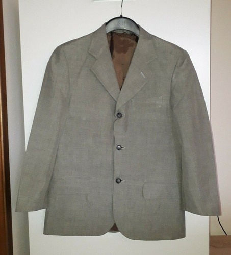 Giacca blazer uomo grigio
