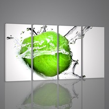 QUADRI MODERNI APPLE GREEN