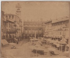 Vecchia foto albumina di