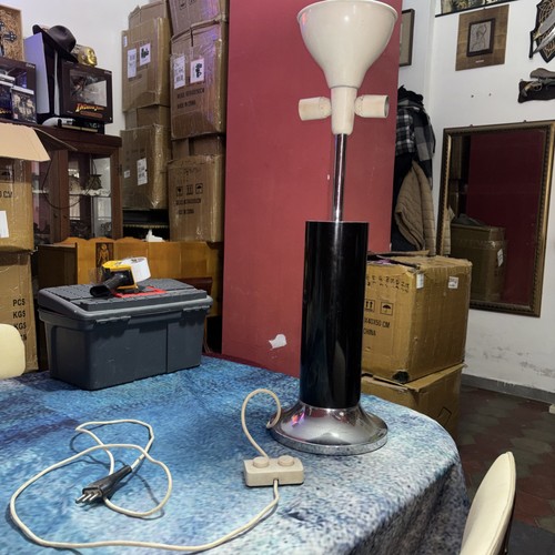 Lampada tavolo acciaio - da,