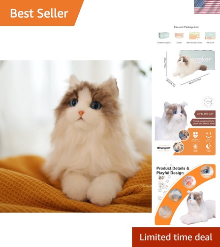 Peluche gatto bianco