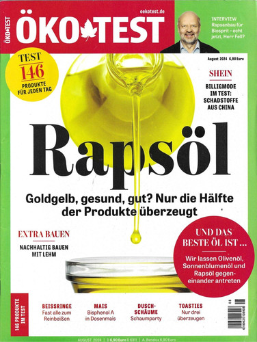 öko test agosto 2024 olio - 2024, di
