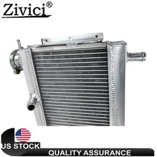 Silver Aluminum Radiator Fits