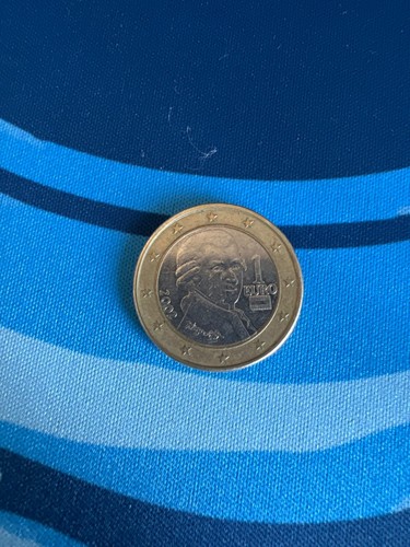Moneta euro mozart 2002 - da, 1