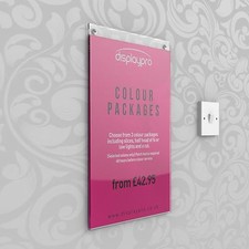 Espositore poster da parete