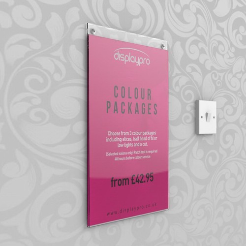 Poster parete espositore - da,