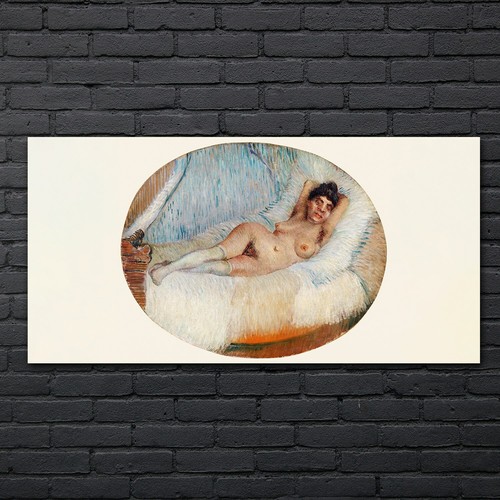 Quadro donna nuda letto - nuda, su