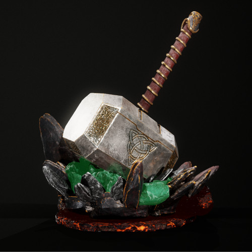 Mjölnir thor marvel busto - marvel,,