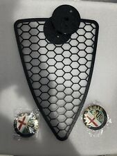 Griglia Scudo A Nido D'Ape + LOGHI Alfa Romeo Mito 2008-2015 griglia anteriore