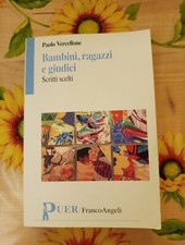 Bambini, Ragazzi E Giudici - Paolo Vercellone - Ed. Franco Angeli 2019