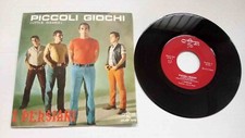 7" I PERSIANI PICCOLI GIOCHI  1967 BEAT ITALIANO 45 giri; VINTAGE VINYL RECORD