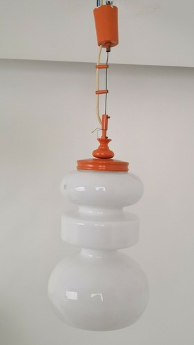 Lampadario vetro bianco murano - bianco,