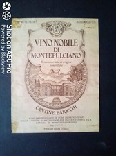 VINO NOBILE DI MONTEPULCIANO - CANTINE BAIOCCHI - ETICHETTA - ÉTIQUETTE