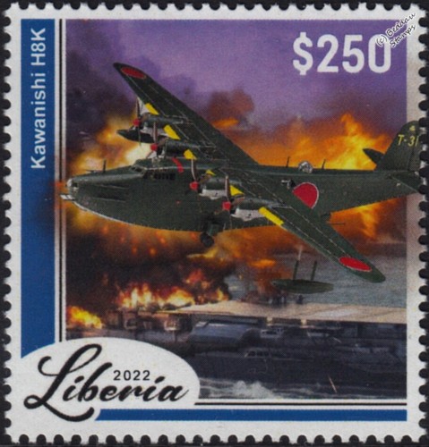 Timbro aereo barca volante - timbro,