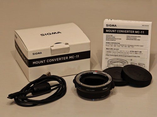 Sigma mount converter 11 - sigma, mc-11