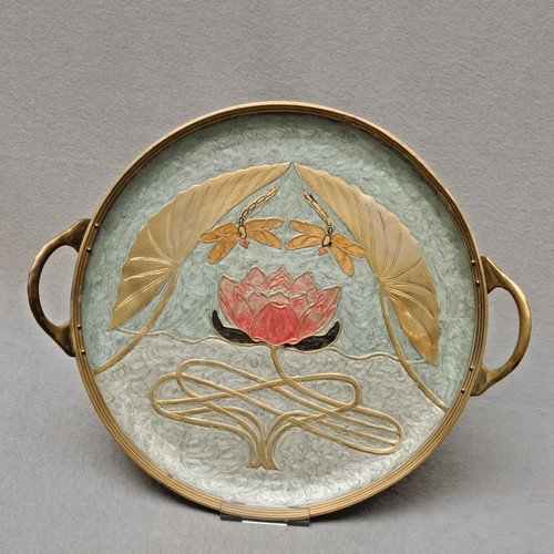 Bellissimo vassoio ottone - vassoio,