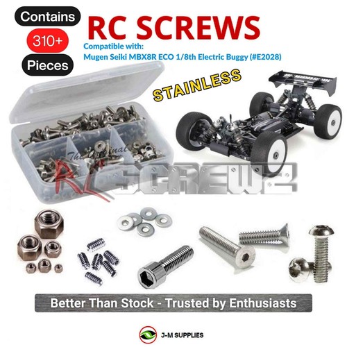 Rcscrewz kit viti inox mug057 - kit,