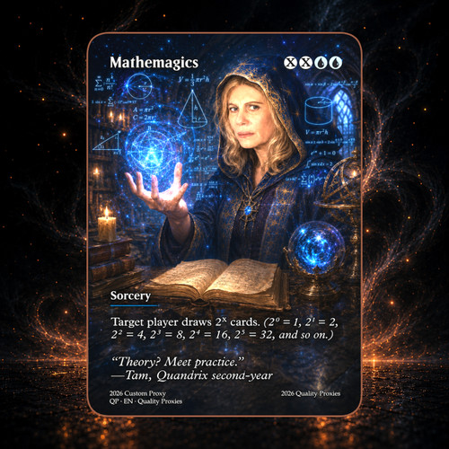Mathemagics scheda mtg - -,