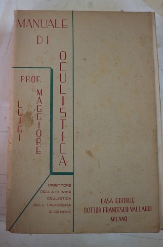 Libro manuale oculistica - manuale,