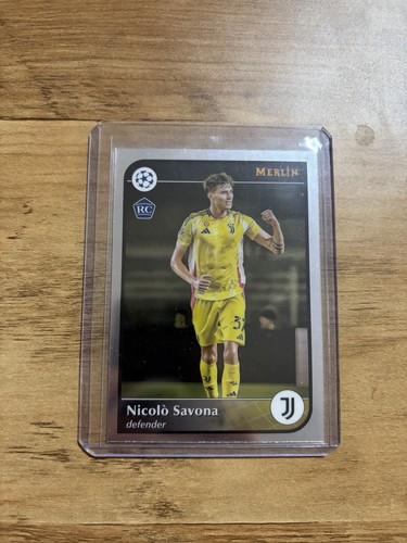 Nicolò savona topps merlin - nicolò,