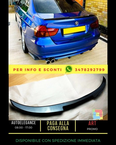 Spoiler posteriore fibra - spoiler, di