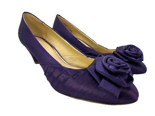 Scarpe corte clarks raso - scarpe, viola