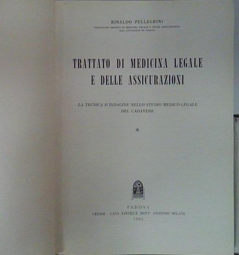 Trattato medicina legale e - trattato,